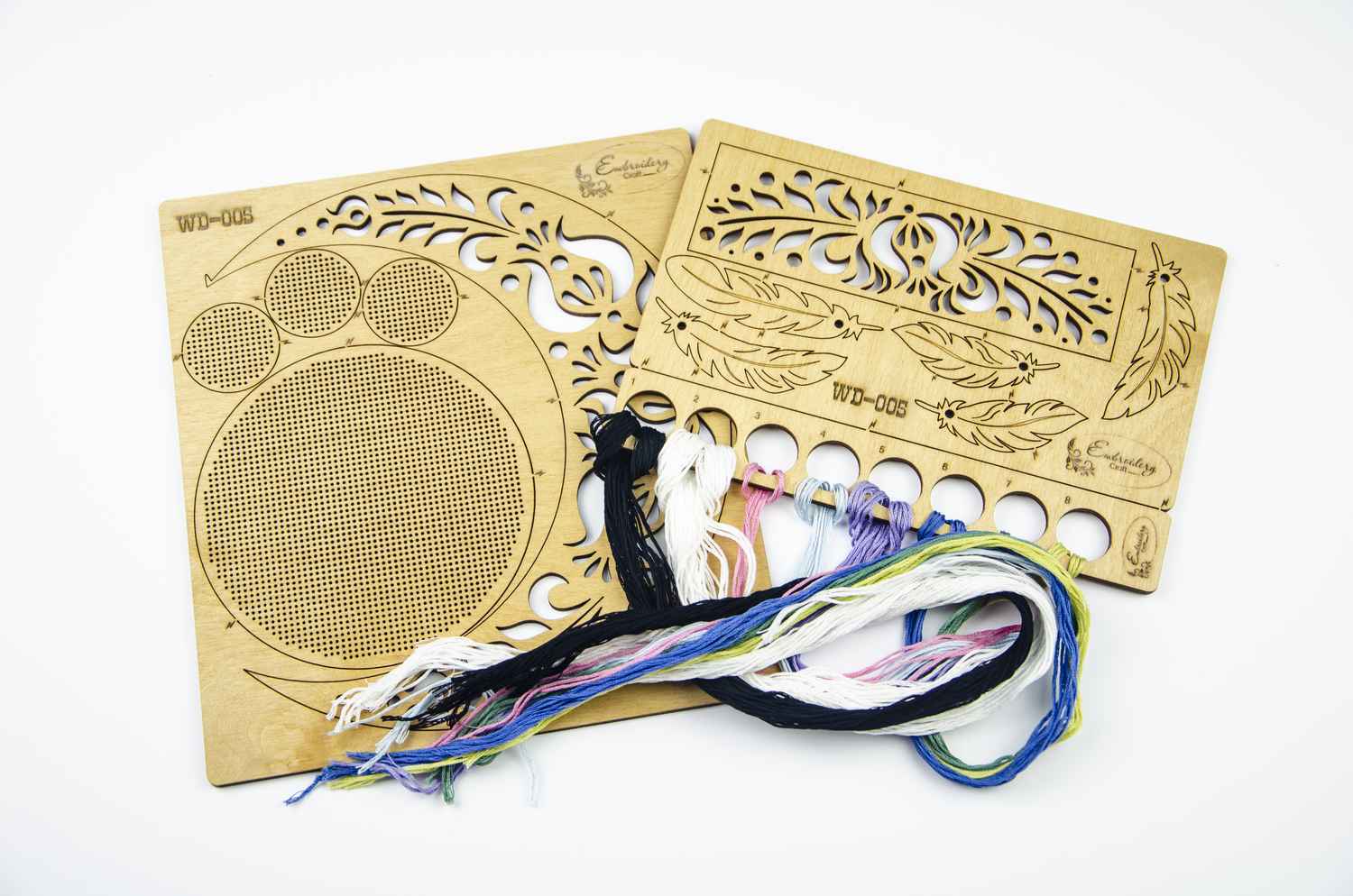 Набір для вишивки ниткою ТМ Embroidery Craft Місячний візерунок WD-005 — изображение 4